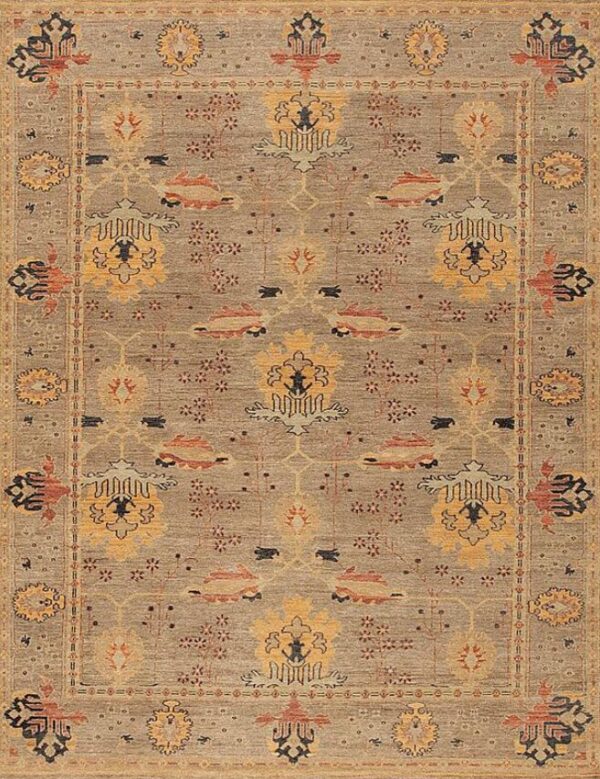8' 03" x 10' 04" Wool- India - Image 2