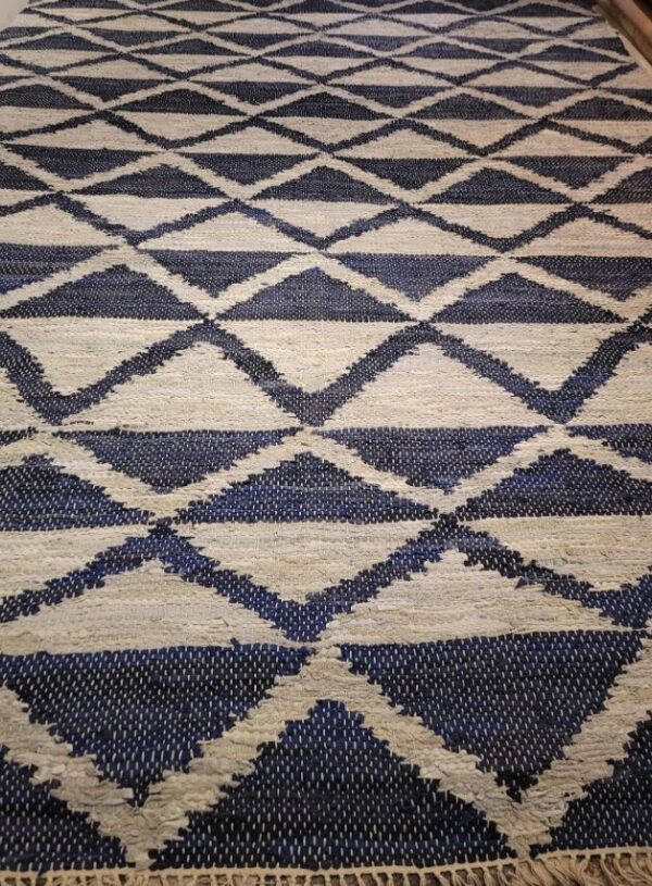 9' 00" x 12' 00" India- Hemp And Leather - Image 2