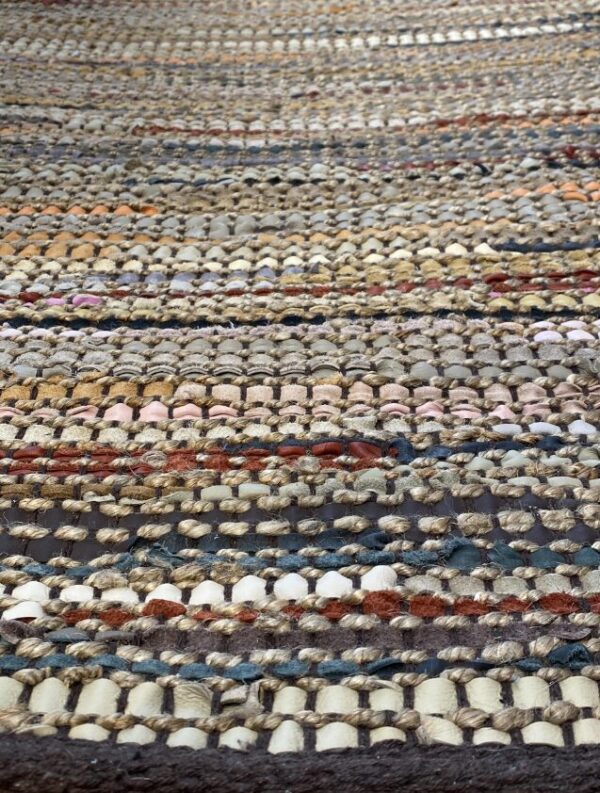 2' 00" x 5' 00" Hemp And Leather- India - Image 2