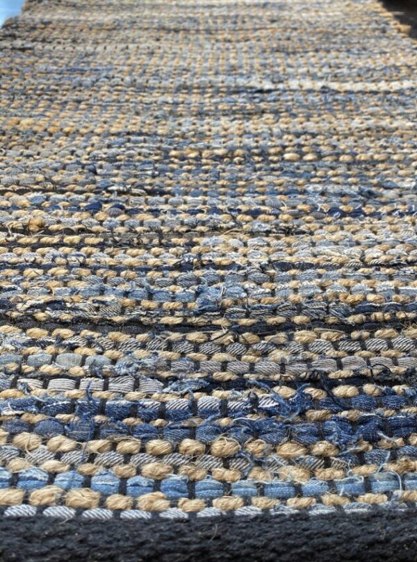 2' 00" x 5' 00" Hemp And Leather- India - Image 2
