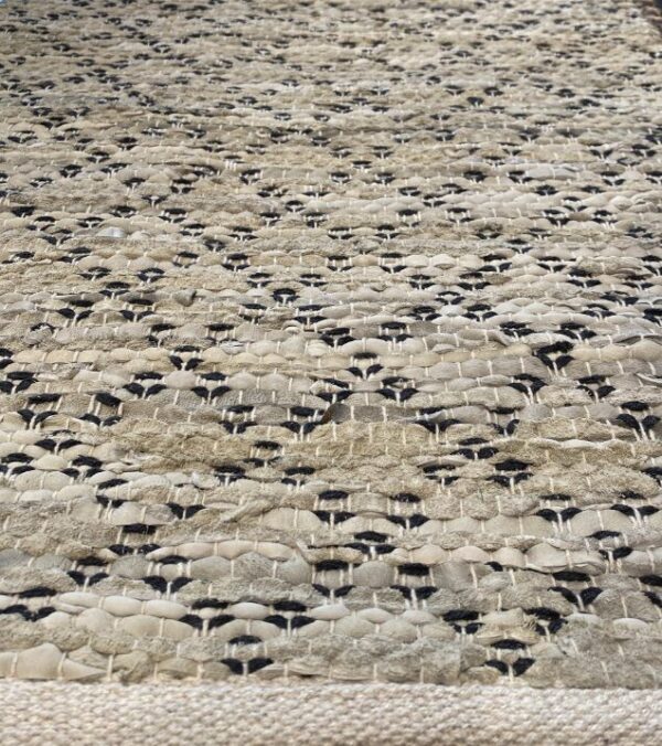2' 00" x 5' 00" Hemp And Leather- India - Image 2