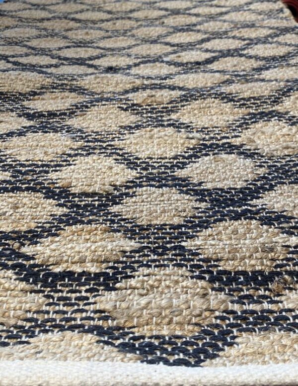 2' 00" x 5' 00" Hemp And Leather- India - Image 2