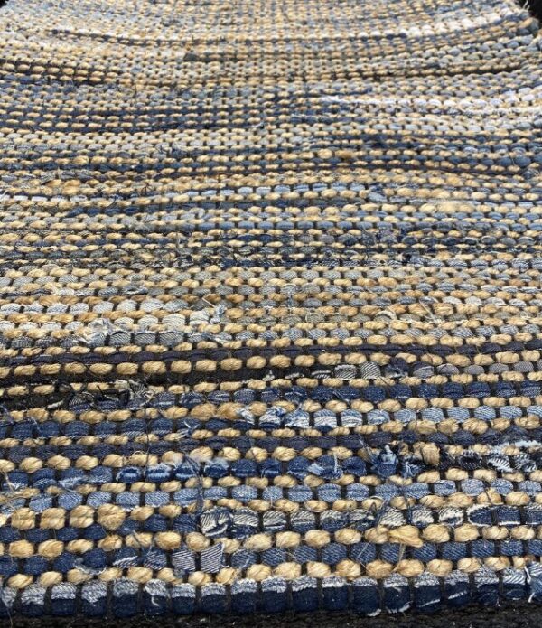 2' 00" x 5' 00" Hemp And Leather- India - Image 2