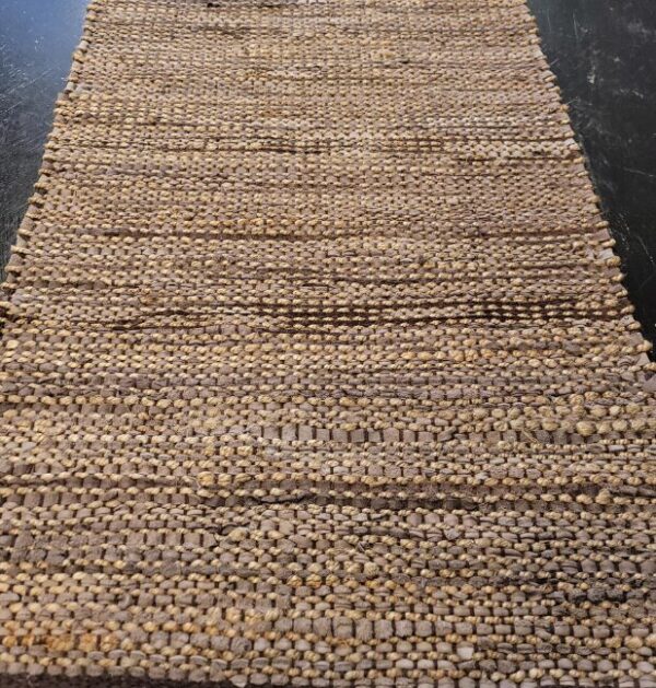 2' 00" x 5' 00" Hemp And Leather- India - Image 2