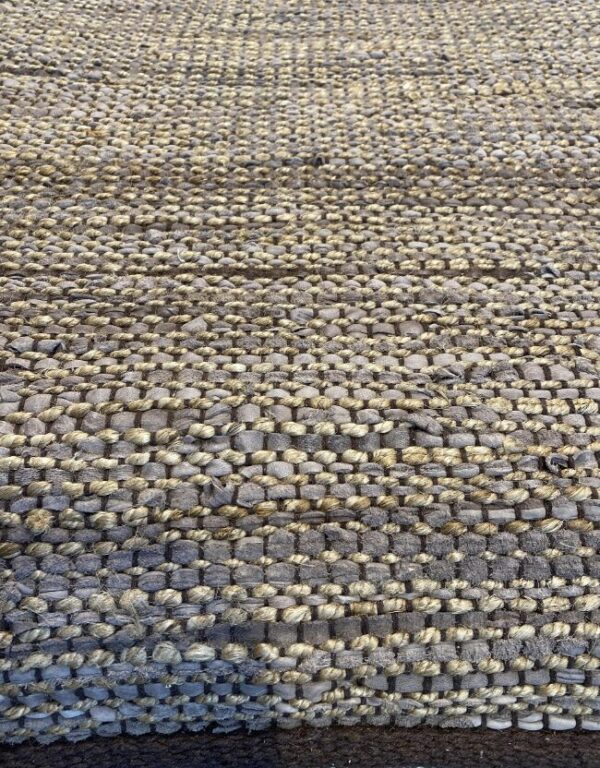 2' 00" x 5' 00" Hemp And Leather- India - Image 2