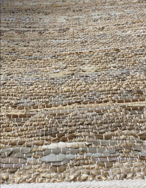 2' 00" x 5' 00" India- Hemp And Leather - Image 2
