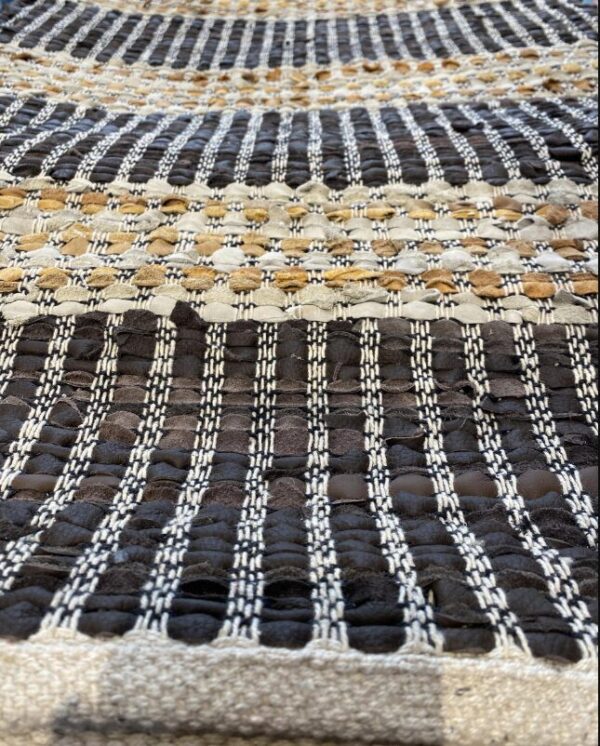2' 00" x 5' 00" India- Hemp And Leather - Image 2