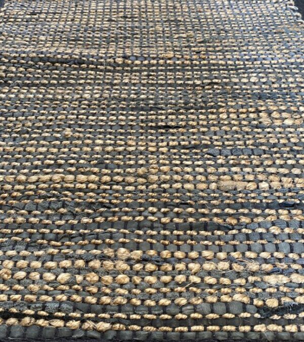 2' 00" x 5' 00" Hemp And Leather- India - Image 2