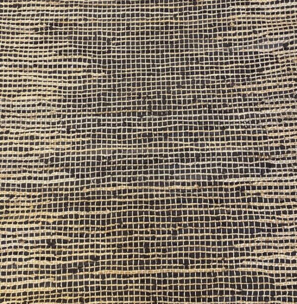 3' 00" x 5' 00" Leather And Viscose- India - Image 2
