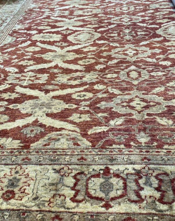 8' 01" x 8' 05" Pakistan- Wool - Image 2