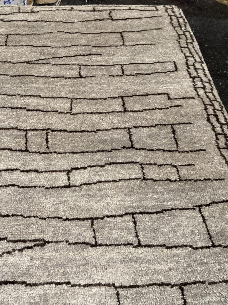 4' 01" x 5' 11" Berber Design - India