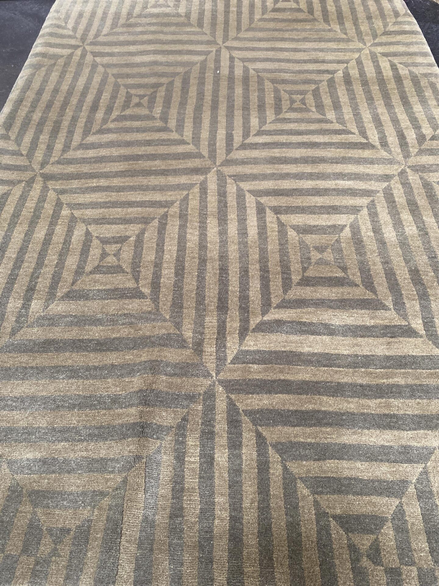4' 02" x 6' 00" Modern Design & Wool Material