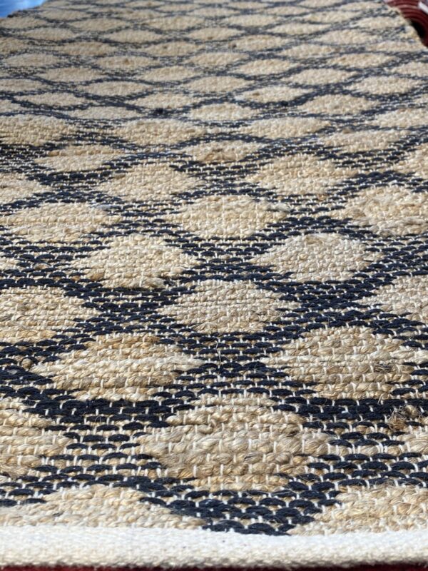2' 00" x 5' 00" Hemp And Leather- India