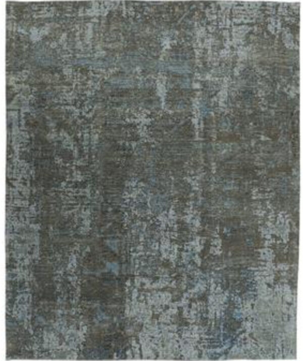 8' 00" x 10' 00" City Lights Pewter Design - India