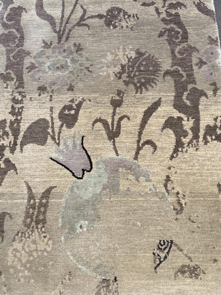 2' 00" x 3' 00" Wool & Silk- Nepal