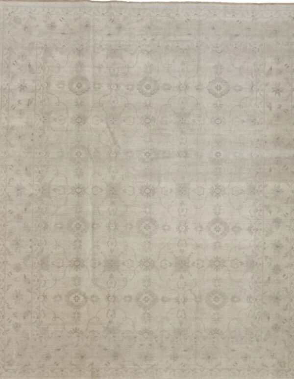 2' 00" x 3' 00" Stafford Ivory Design - India