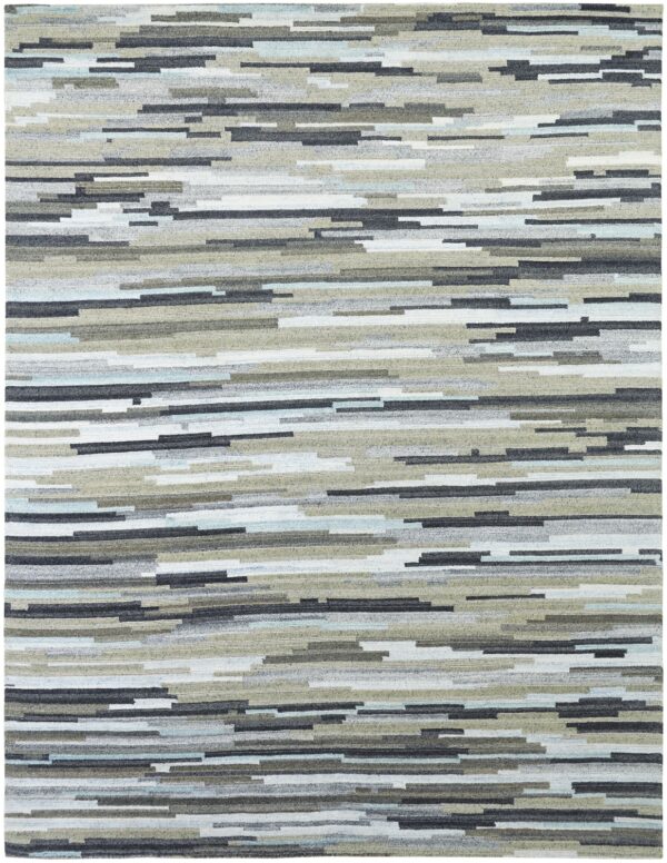 2' 00" x 3' 00" Wool And Viscose- India