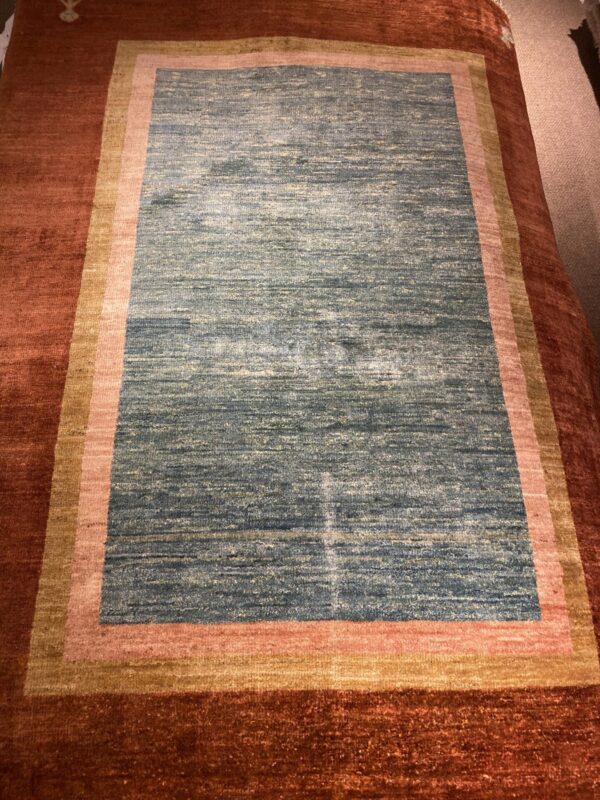 4' 06" x 6' 01" Gabbeh Design - Iran