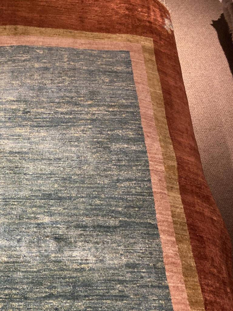 4' 06" x 6' 01" Gabbeh Design - Iran