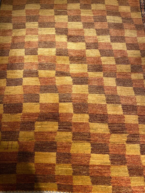 3' 10" x 5' 09" Gabbeh Design - Iran