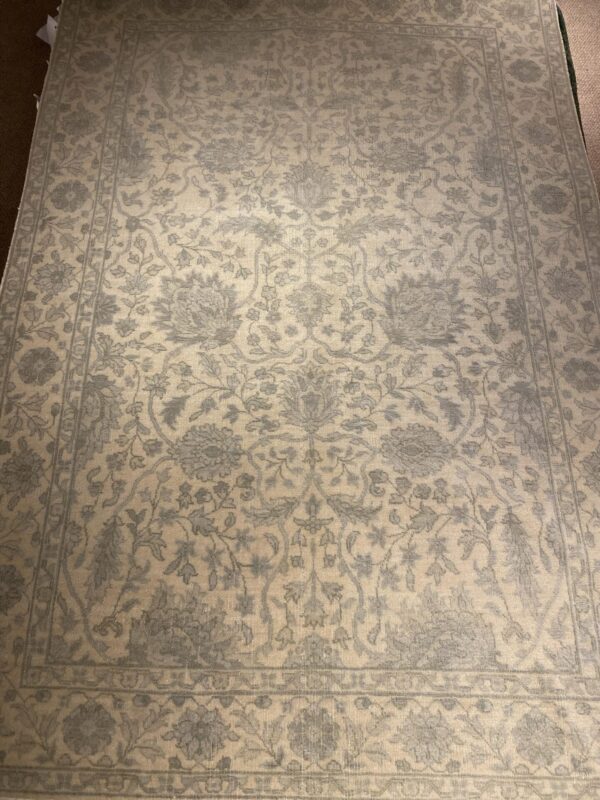 4' 02" x 6' 00" Tabriz Design and Wool Material - India
