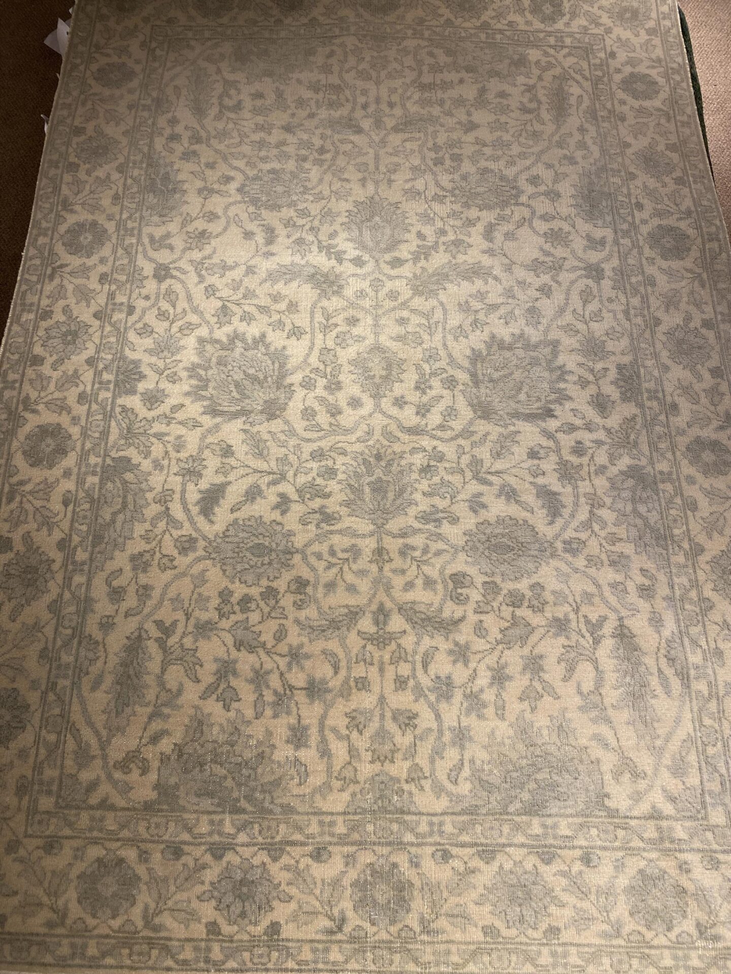 4' 02" x 6' 00" Tabriz Design and Wool Material - India