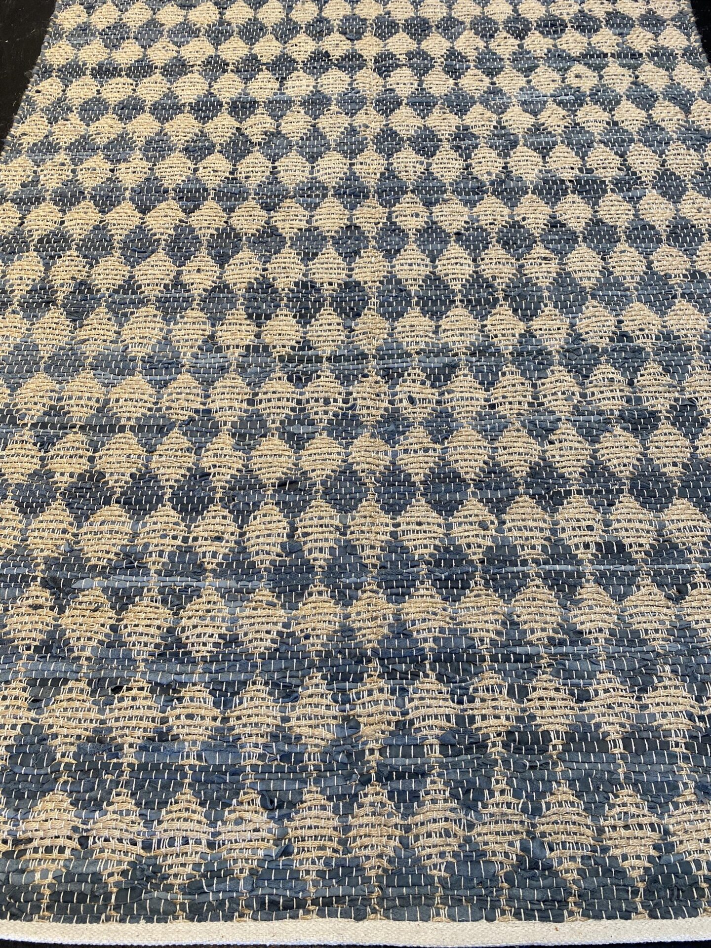 4' 00" x 6' 00" Hemp And Leather- India