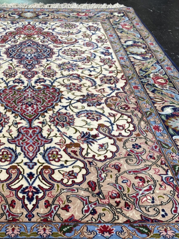 3' 07" x 5' 06" Isfahan Design - Iran - Image 2