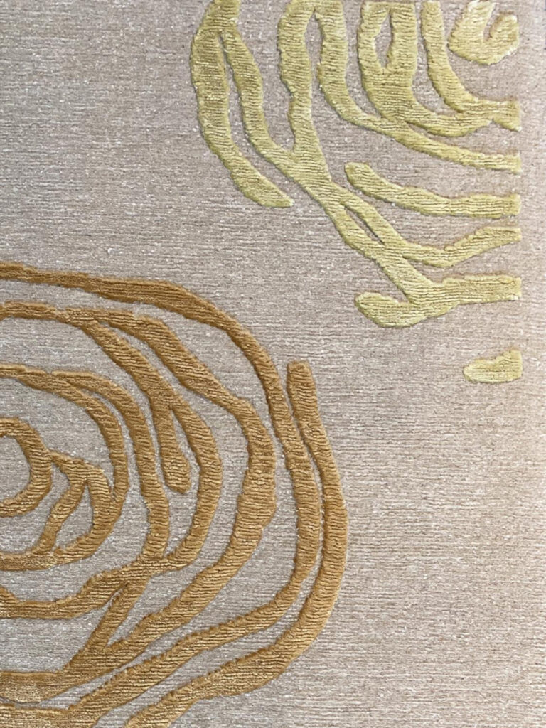 2' 00" x 3' 00" Wool & Silk - Tibetan Weave 100