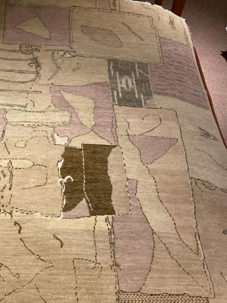 4' 00" x 6' 00" Japanese Textile Design - India