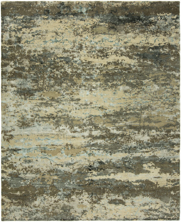 2' 00" x 3' 00" Wool And Viscose- India
