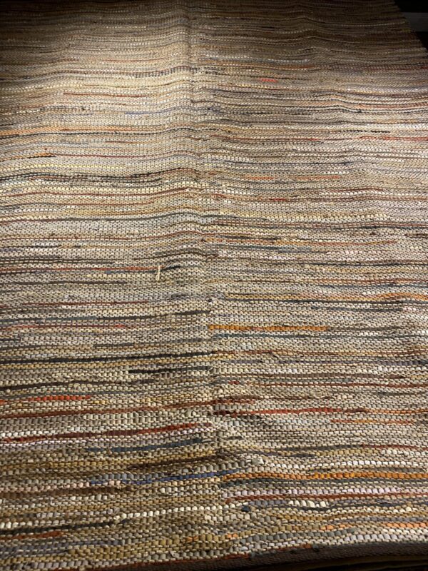 8' 00" x 10' 00" Hemp And Leather- India