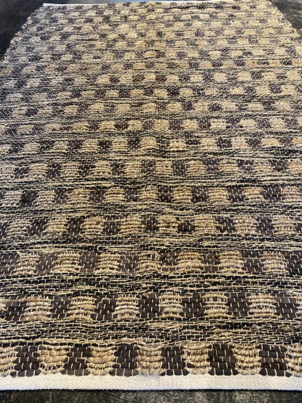 4' 00" x 6' 00" Hemp And Leather - USA
