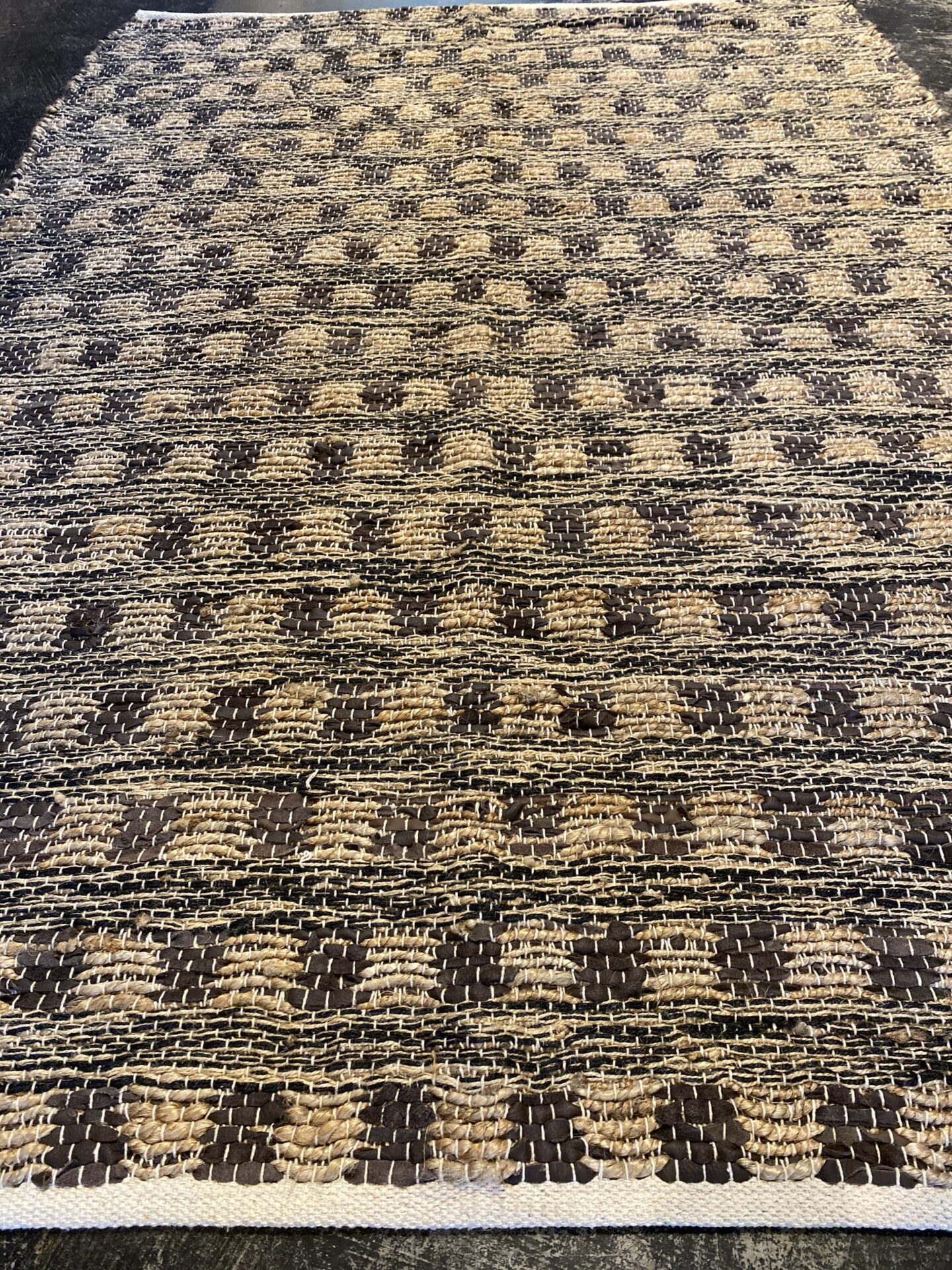 4' 00" x 6' 00" Hemp And Leather - USA