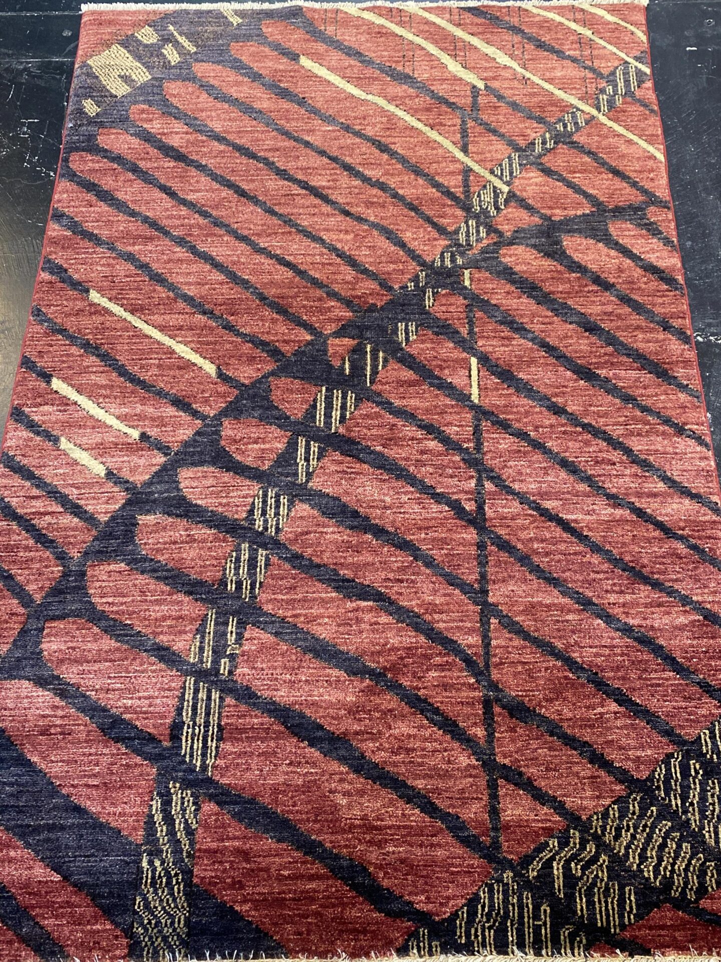 3' 09" x 5' 10" Gabbeh Design - Indian Rug