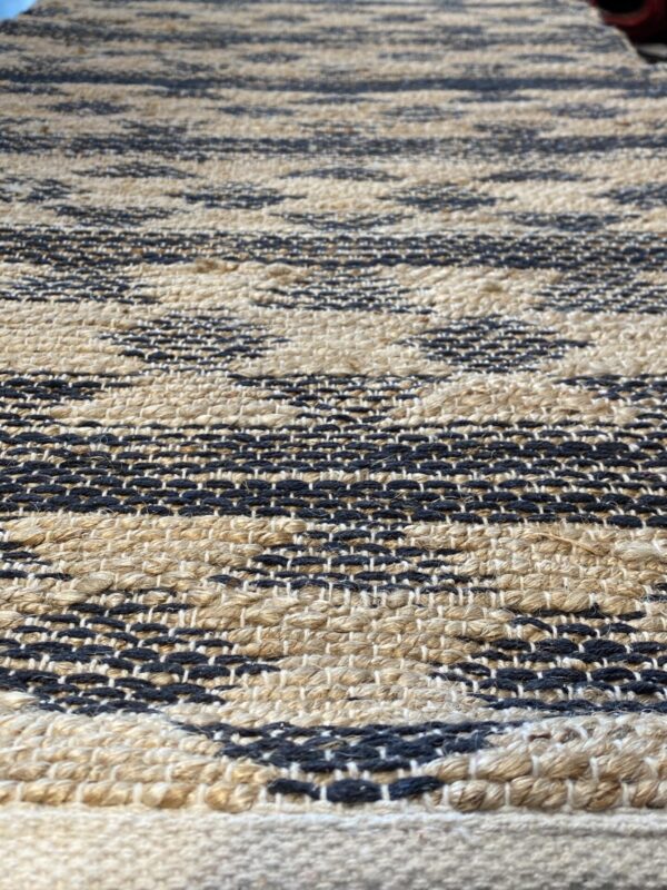 2' 00" x 5' 00" Hemp And Leather- India