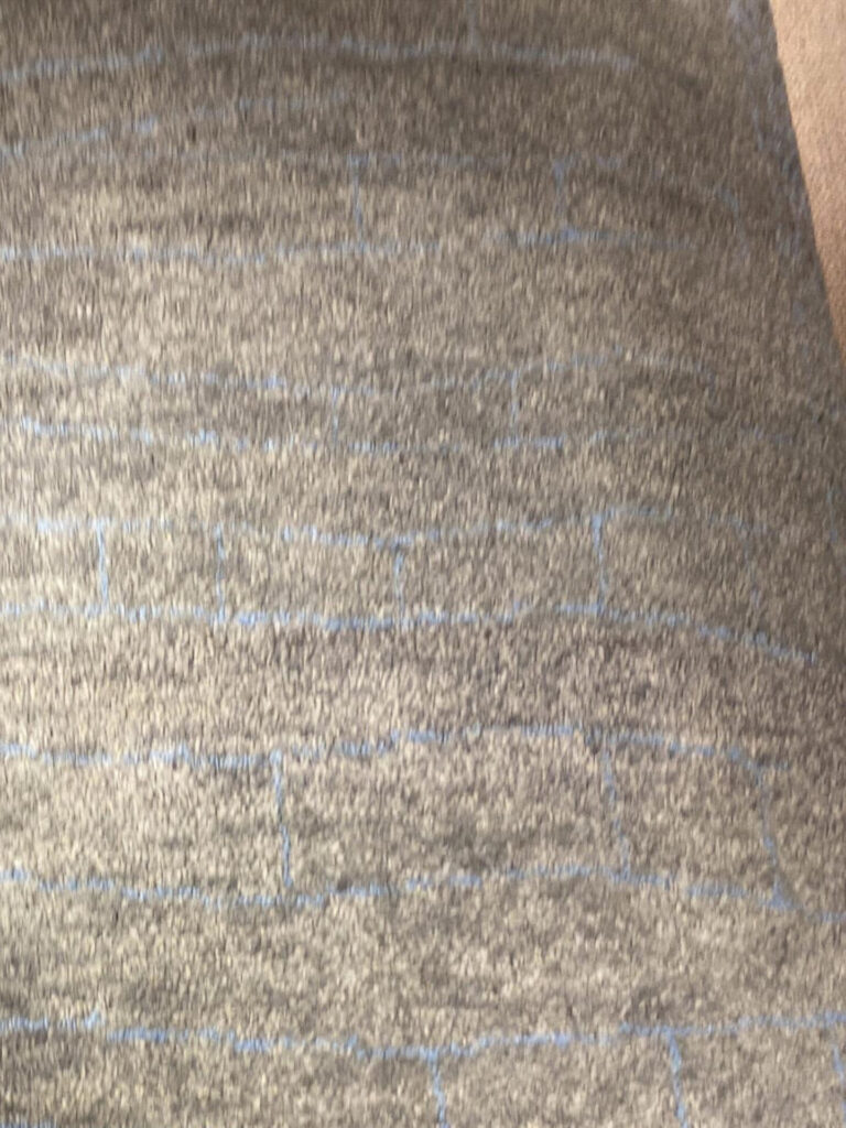 4' 02" x 5' 10" Berber Design & Wool Material