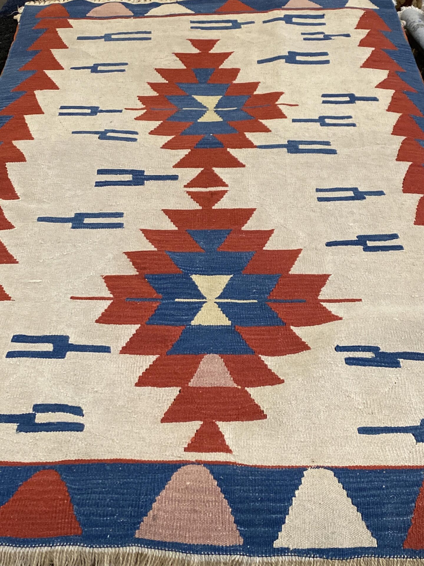 3' 08" x 5' 09" Killim Design - Turkey