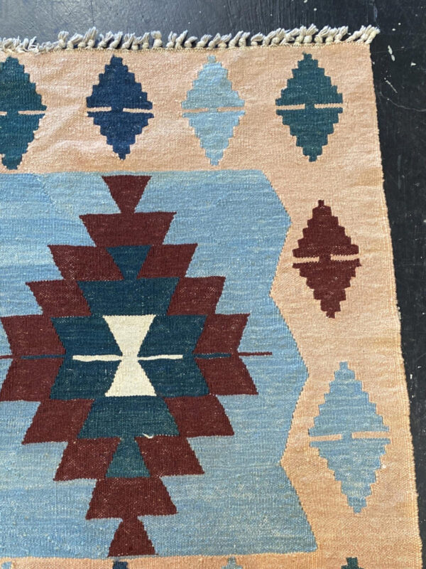 2' 10" x 3' 07" Killim Design - Turkey - Image 2