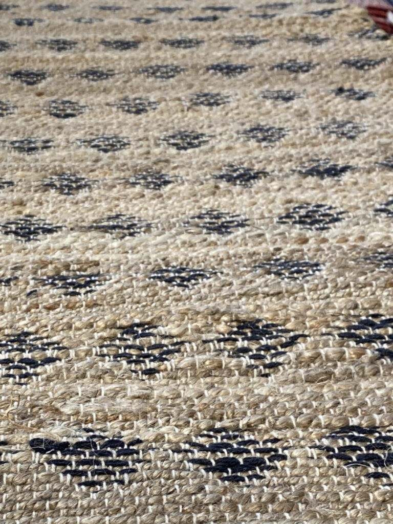 2' 00" x 5' 00" VT30 Design - Hemp And Leather