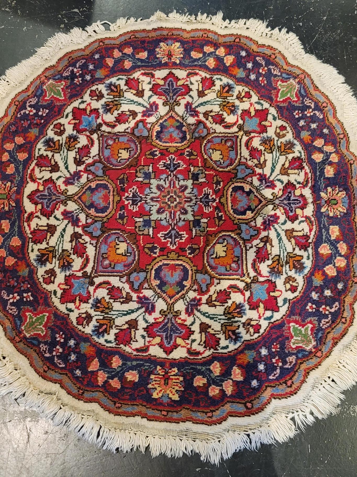3' 00" x 3' 00" Wool- Iran