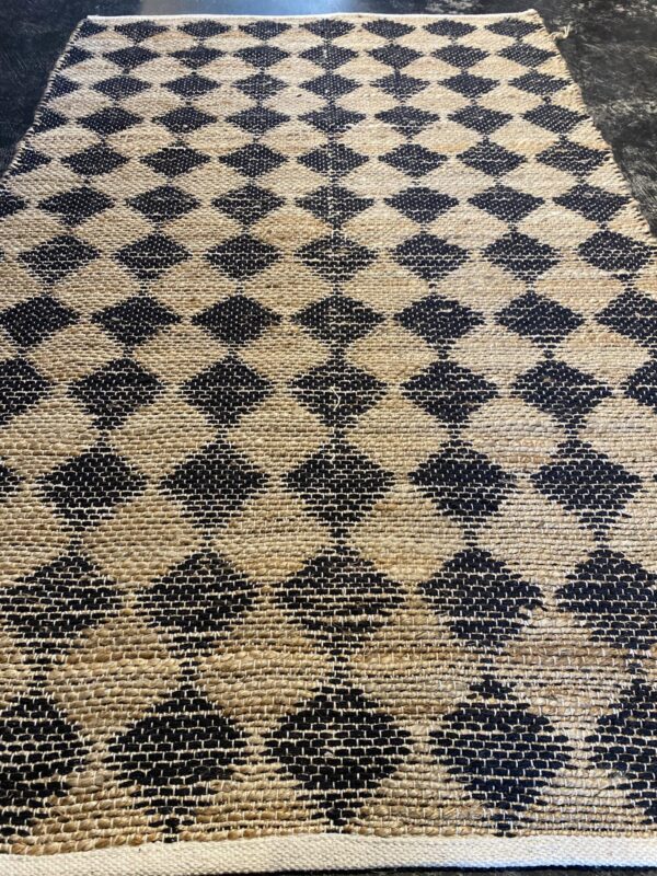 3' 00" x 5' 00" Hemp And Leather- India