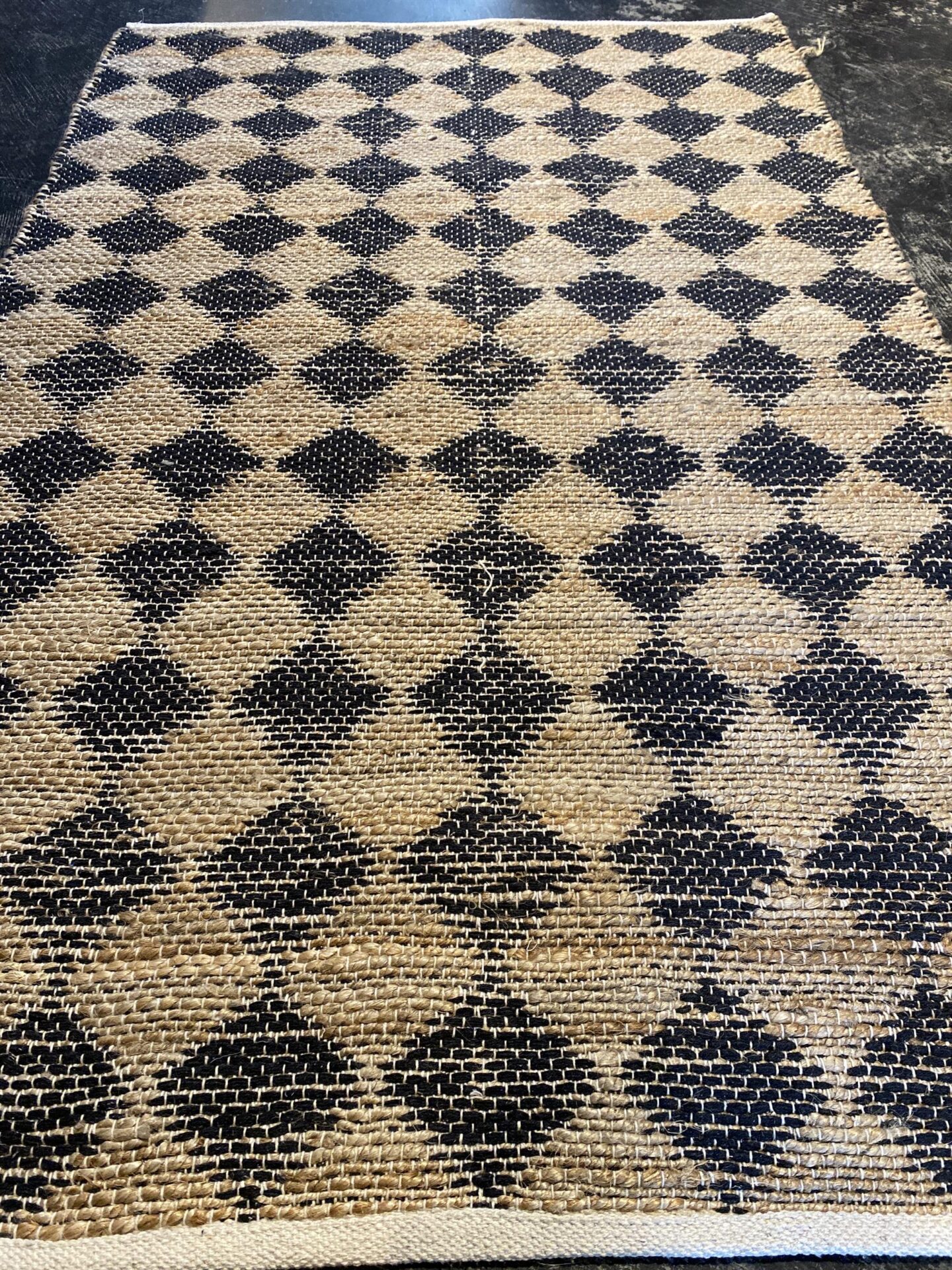 3' 00" x 5' 00" Hemp And Leather- India