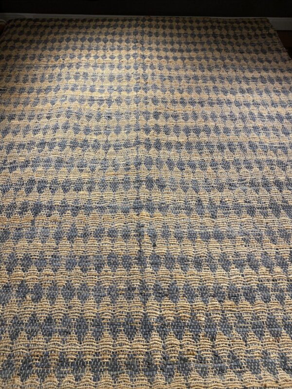 8' 00" x 10' 00" Hemp And Leather- India