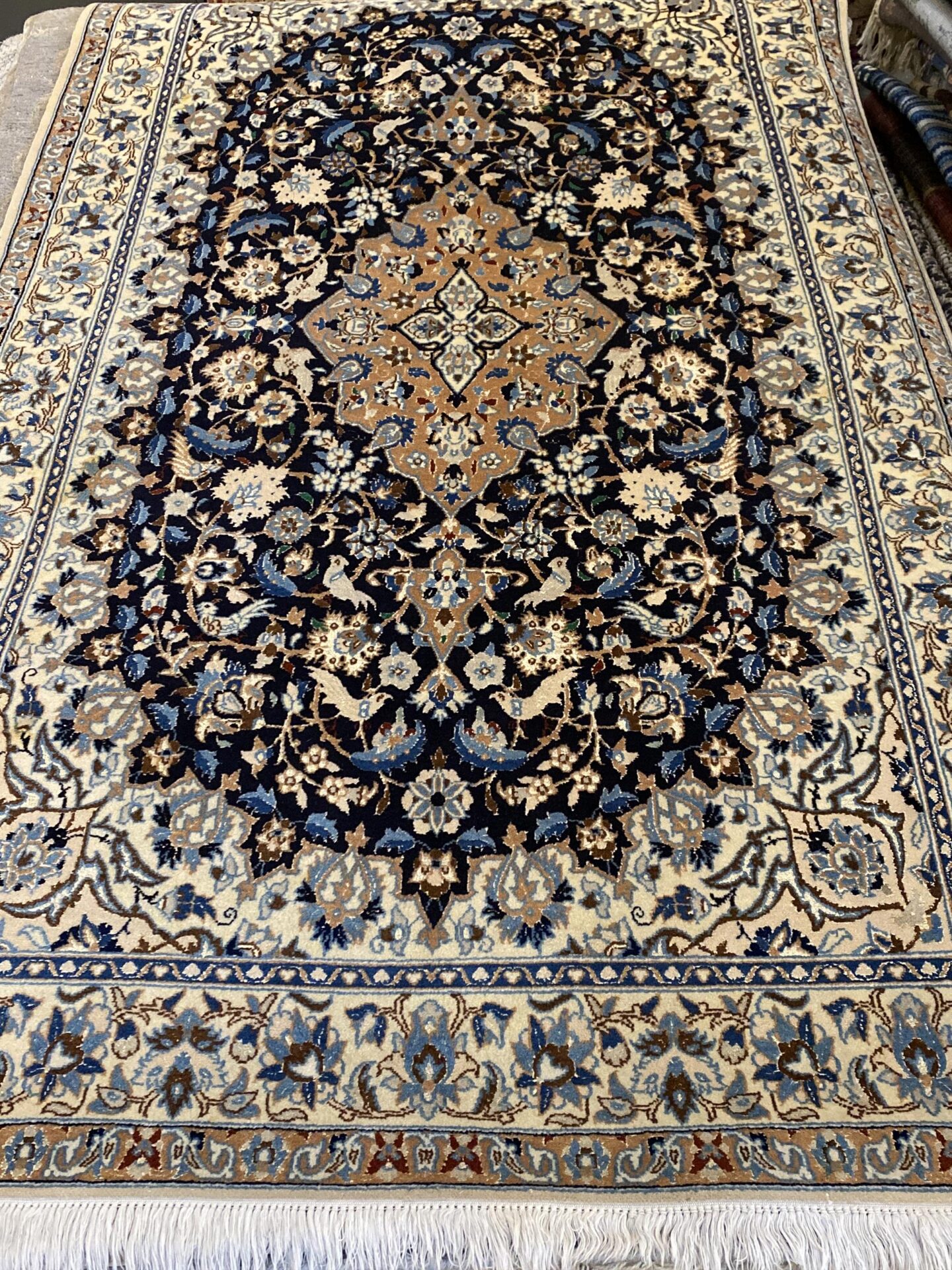 3' 10" x 6' 07" Nain Design - Iran