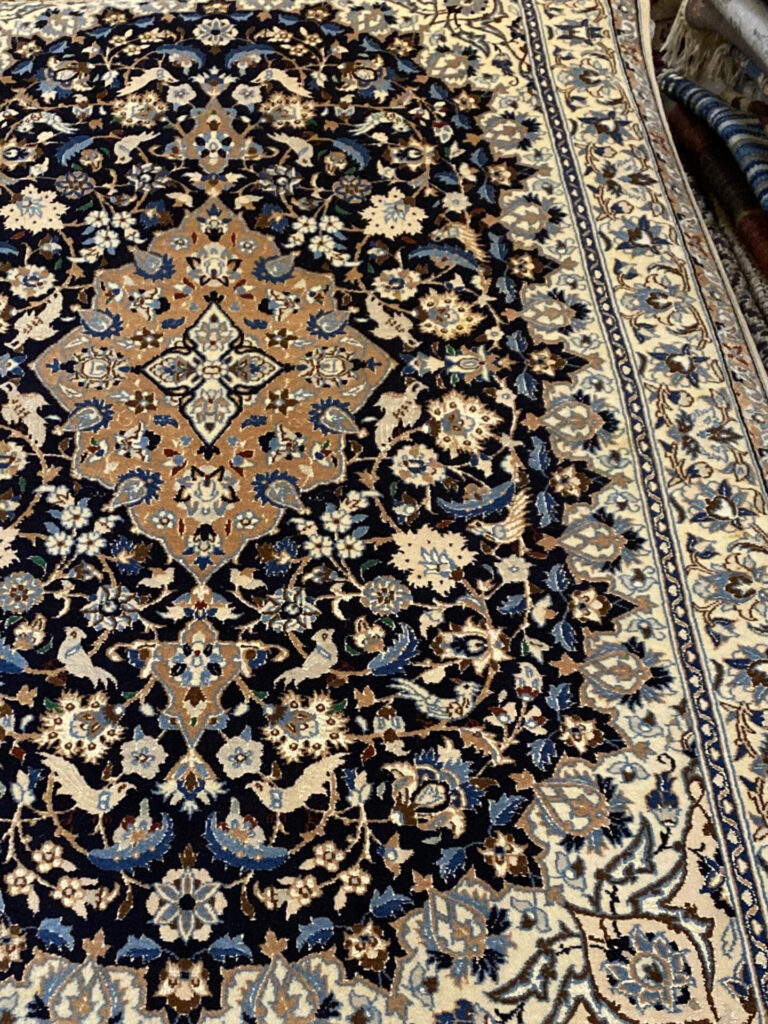 3' 10" x 6' 07" Nain Design - Iran