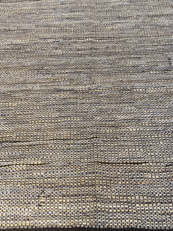 4' 00" x 6' 00" Hemp And Leather- India