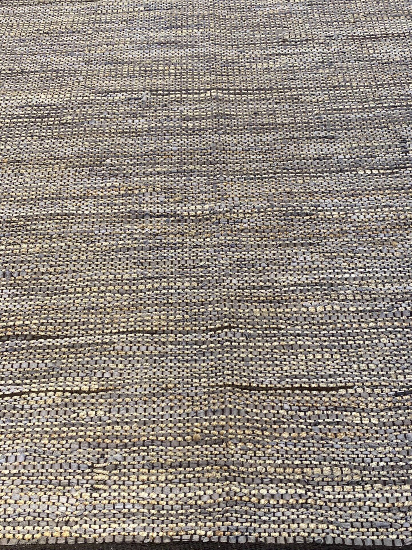 4' 00" x 6' 00" Hemp And Leather- India
