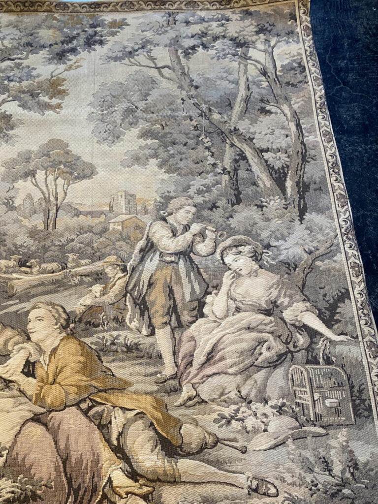 4' 00" x 6' 00" Tapestry Design - France