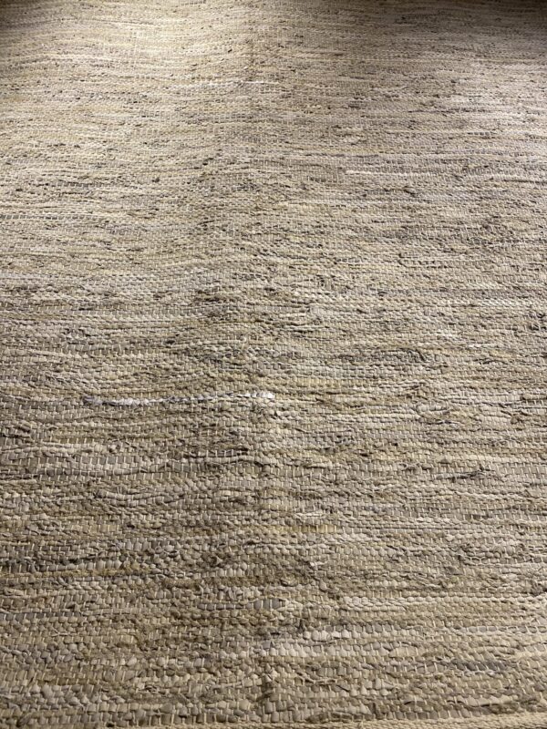 8' 00" x 10' 00" Hemp And Leather- India